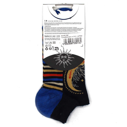 M/L Hop Hare Bamboo Socks Low (41-46) - Lunar Phases