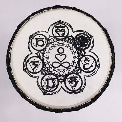 Handgefertigte Djembe-Trommel mit breiter Oberseite – 30 cm