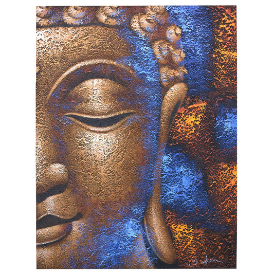 Copperface Buddha Painting