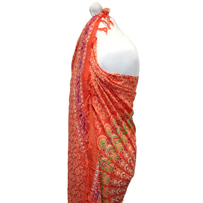 Pink Rose Mandala Sarong
