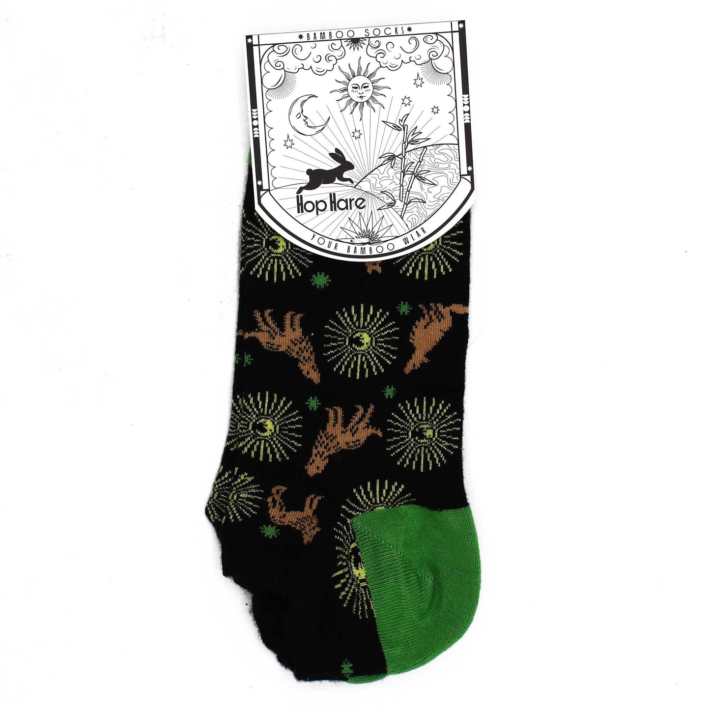 M/L Hop Hare Bamboo Socks Low (41-46) - Moonlight Wolfs