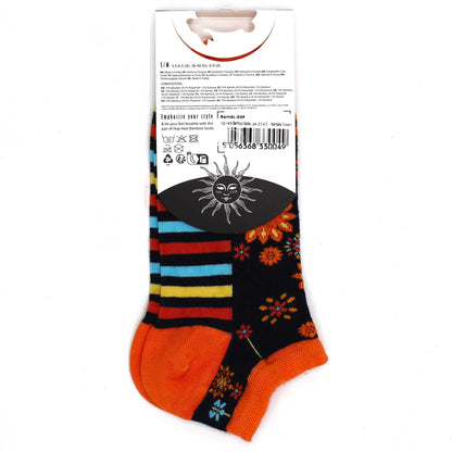 M/L Hop Hare Bamboo Socks Low (41-46) - Mandala Flowers