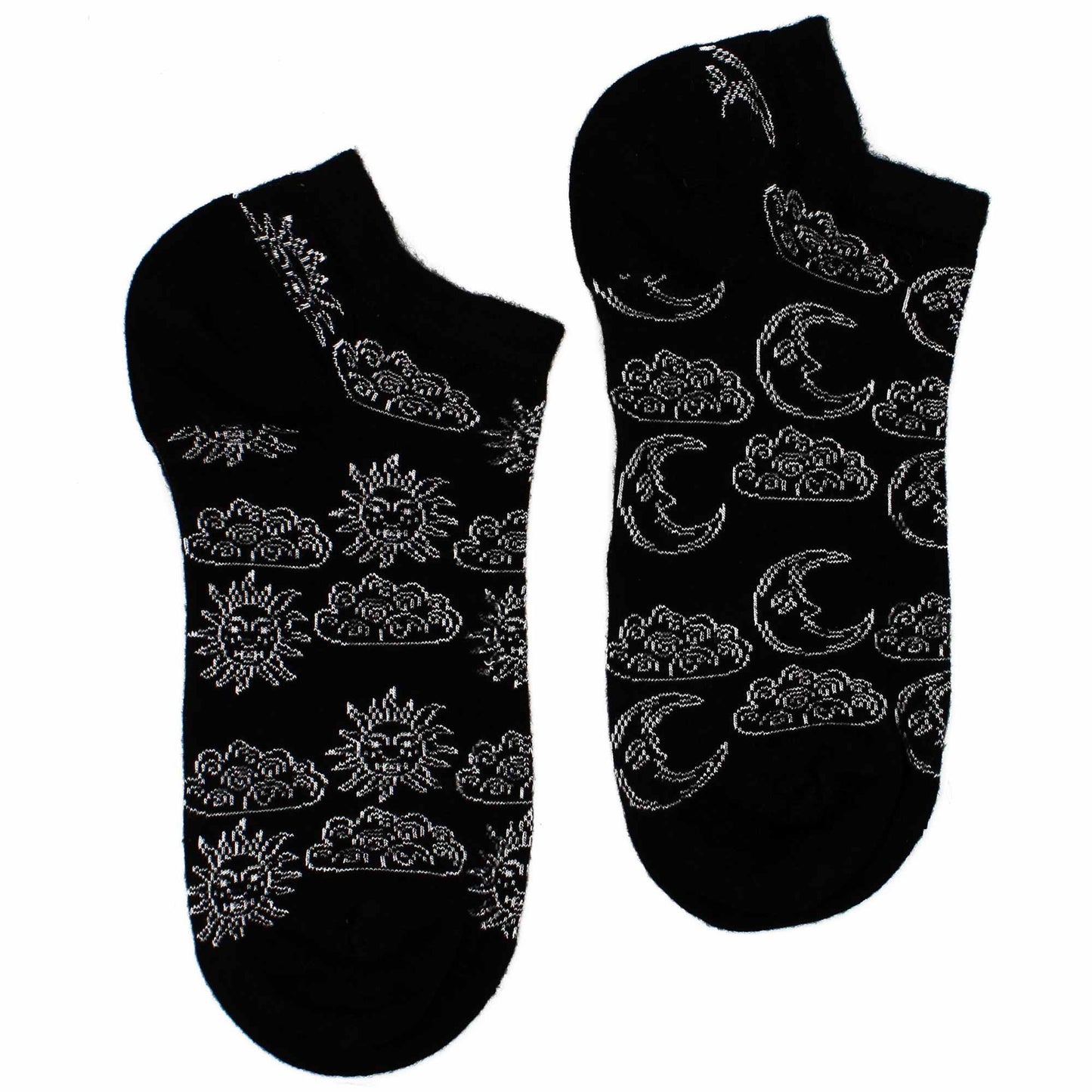 M/L Hop Hare Bamboo Socks Low (41-46) - Day and Night