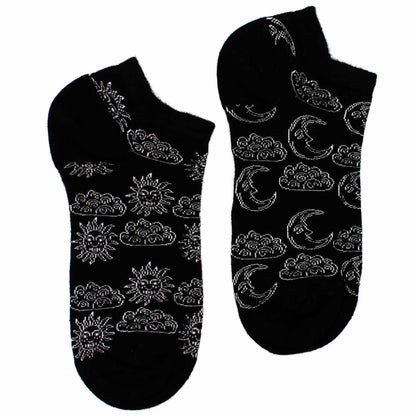 M/L Hop Hare Bamboo Socks Low (41-46) - Day and Night