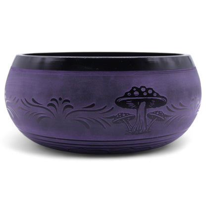 Mushroom Singing Bowl - Purple Haze