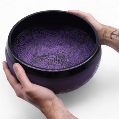 Mushroom Singing Bowl - Purple Haze