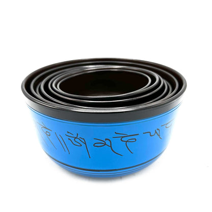 Kleines Chakra-Set aus sieben Klangschalen (14-22 cm)