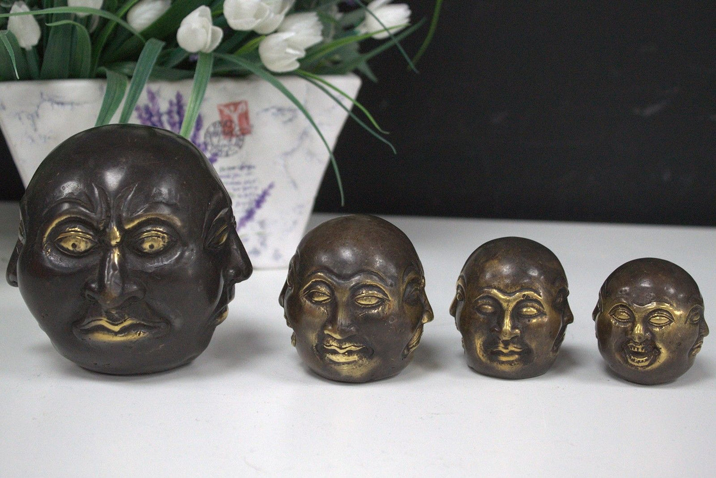 Feng Shui – Viergesichtiger Buddha – 6 cm