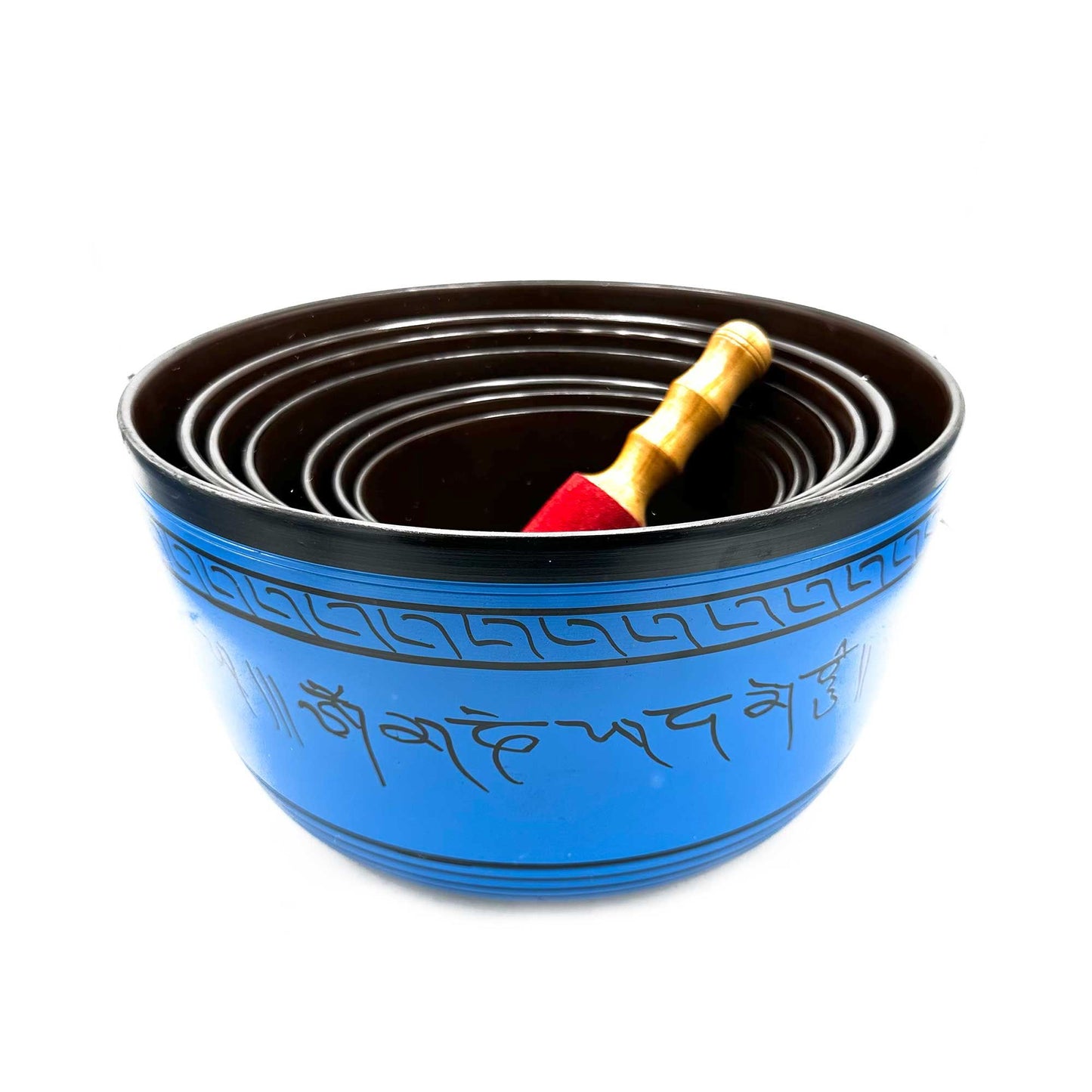 Kleines Chakra-Set aus sieben Klangschalen (14-22 cm)