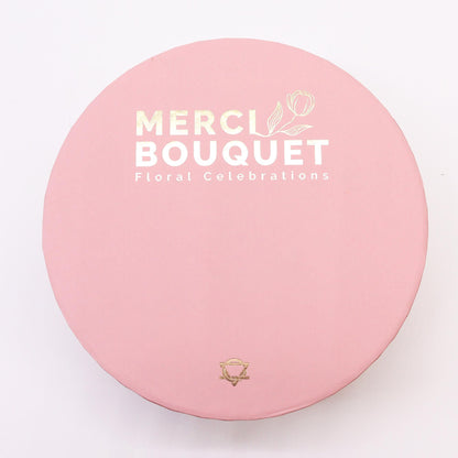 Runde Schachtel – Baby-Segen – Rosa