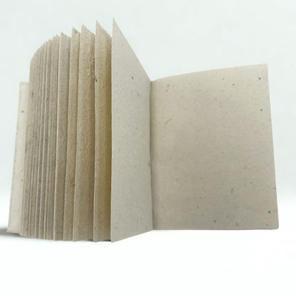 Med Lokta Bodhi Leaf Notebook Lrg (15x12cm) - 45 leafs (assorted)