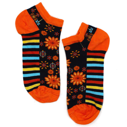 M/L Hop Hare Bamboo Socks Low (41-46) - Mandala Flowers