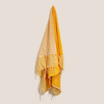 Cotton Pareo Towel - 100x180 cm - Sunny Yellow