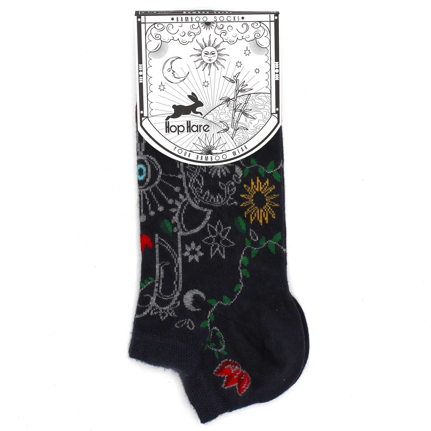 M/L Hop Hare Bamboo Socks Low (41-46) - Hamsa