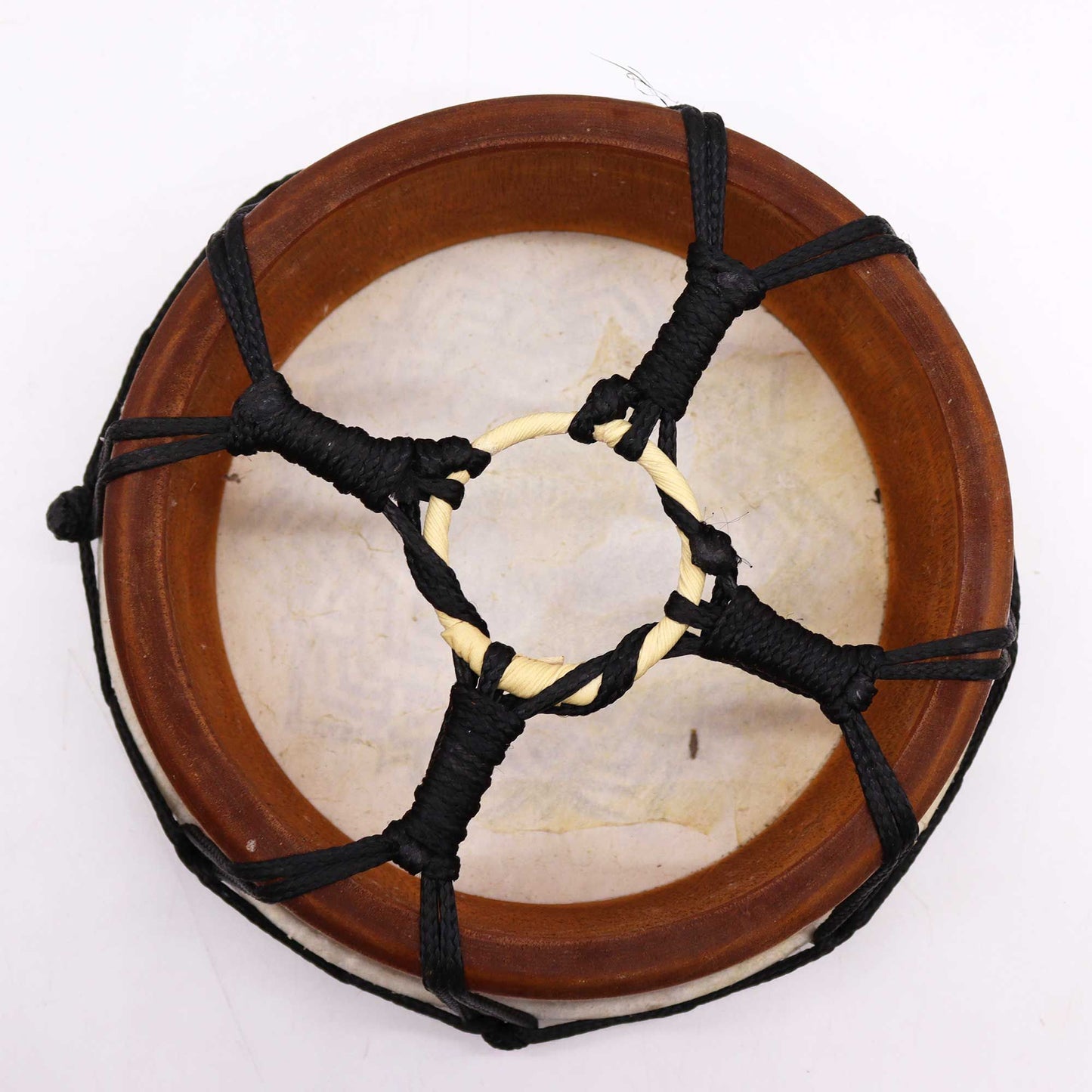 Mandala-Schamanentrommel mit Stöcken – 20 cm