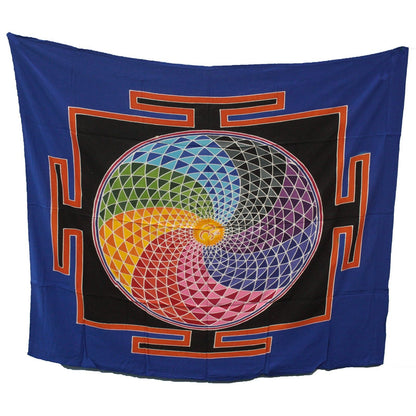 Wandbehänge – Sieben Flaggen-Symbole