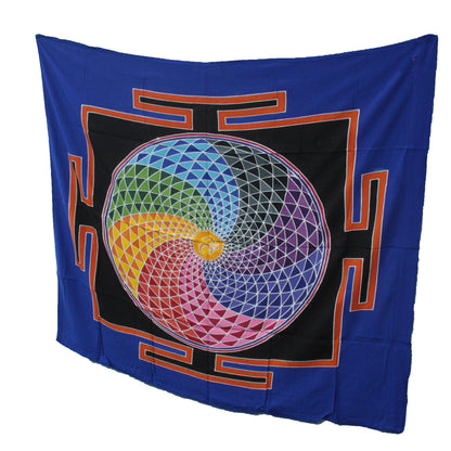 Wandbehänge – Sieben Flaggen-Symbole
