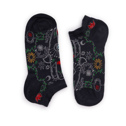 S/M Hop Hare Bamboo Socks Low (36-40) - Hamsa
