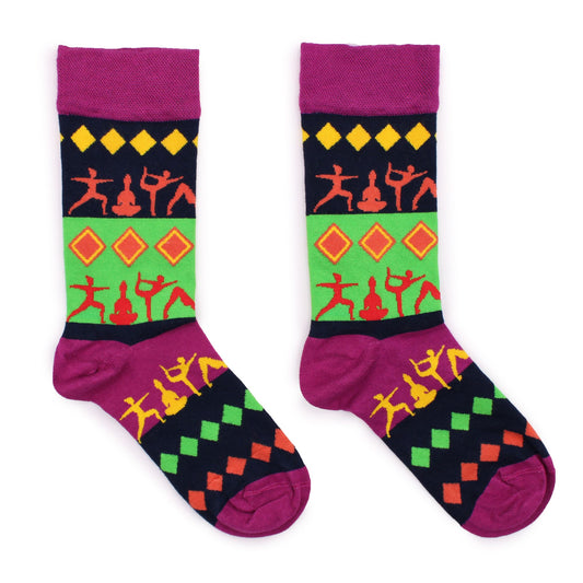 Hop Hare Bamboo Socks (41-46) - Yoga Poses
