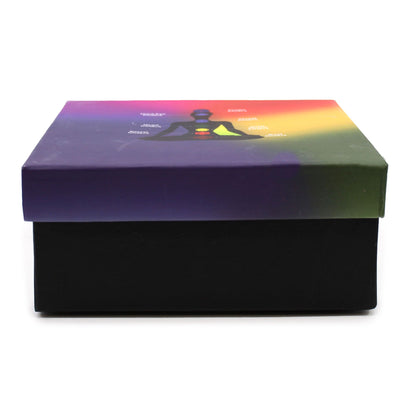 Großes Mondphasen-Klangschalen-Set – Schwarz, 14 cm