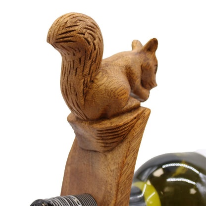 Balance Weinflaschenhalter - Eichhörnchen