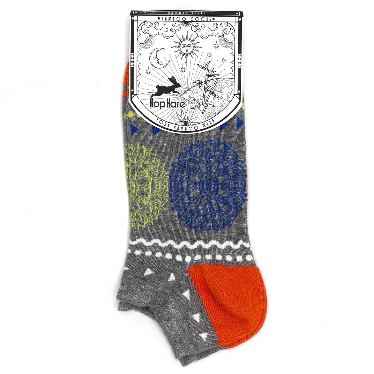 M/L Hop Hare Bamboo Socks Low (41-46) - Flowers of Life