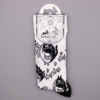 Hop Hare Bamboo Socks (41-46) - Ying Yang