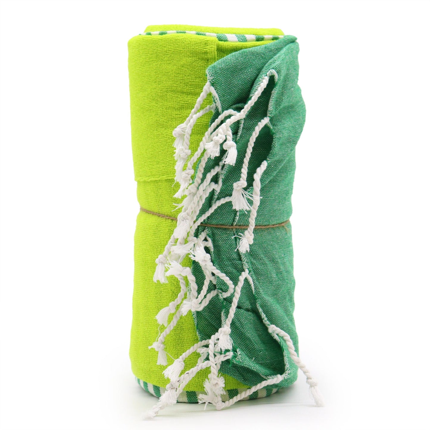 Cotton Pareo Towel - 100x180 cm - Picnick Green
