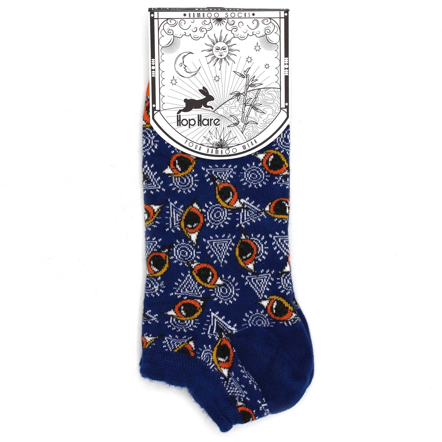 M/L Hop Hare Bamboo Socks Low (41-46) - Egyptian Pyramids