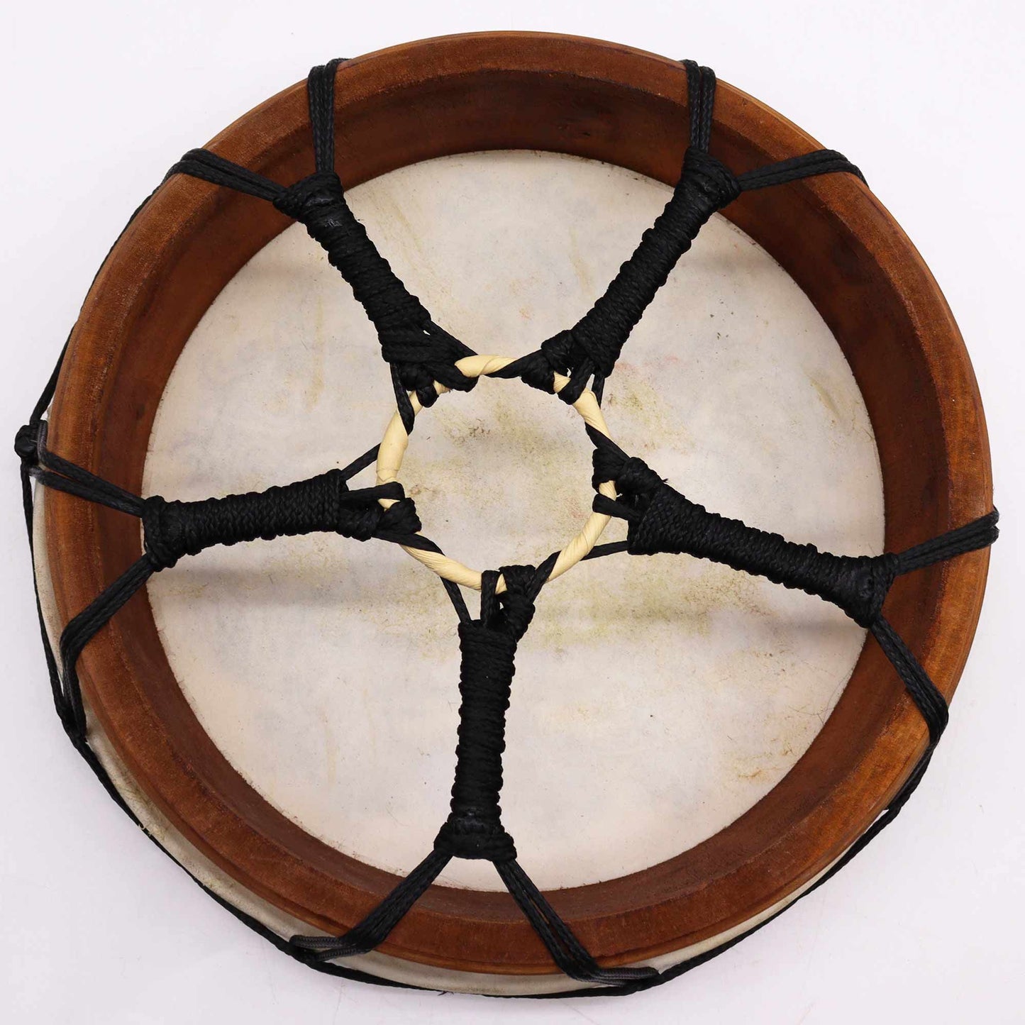 Hamsa-Schamanentrommel mit zwei Stöcken – 30 cm