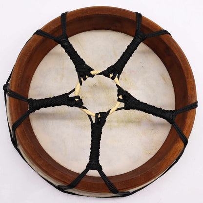 Hamsa-Schamanentrommel mit zwei Stöcken – 30 cm